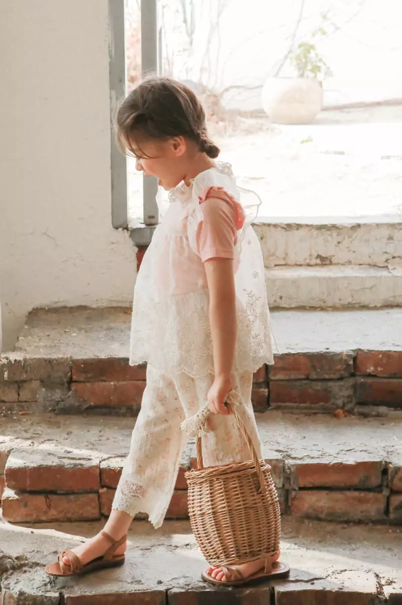 Flo - Korean Children Fashion - #discoveringself - Garden Layered Top - 5