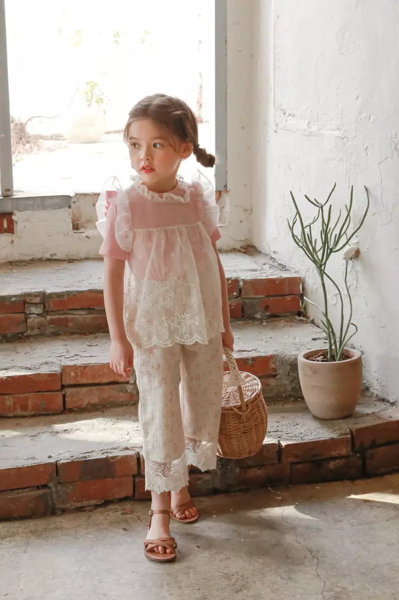 Flo - Korean Children Fashion - #fashionkids - Garden Layered Top - 6