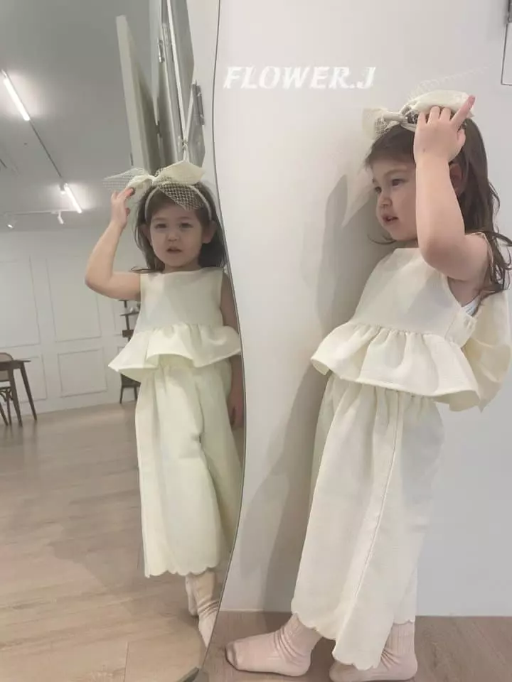 Flower J - Korean Children Fashion - #Kfashion4kids - Embrodiery Pants - 6