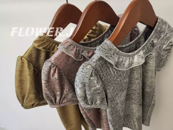 Flower J - Korean Children Fashion - #childofig - Matal Tee - 9