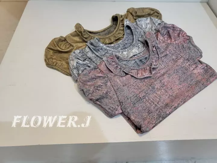 Flower J - Korean Children Fashion - #childrensboutique - Matal Tee - 10