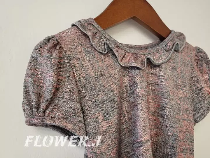Flower J - Korean Children Fashion - #discoveringself - Matal Tee - 12