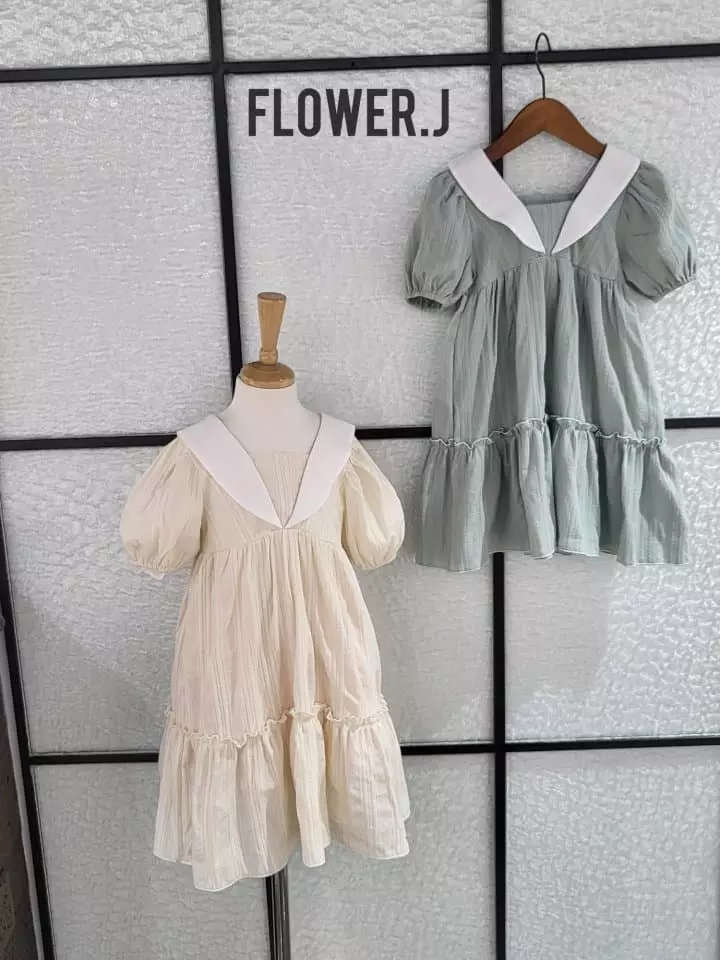Flower J - Korean Children Fashion - #kidsshorts - Sailor One-piece - 12