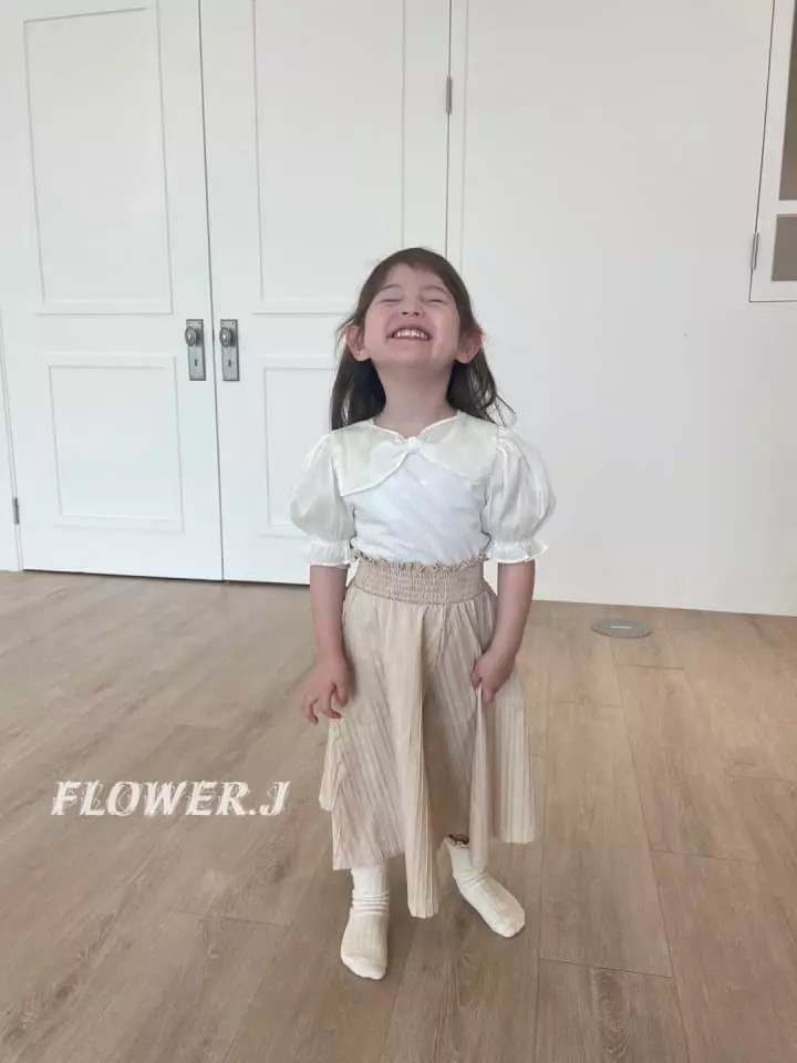 Flower J - Korean Children Fashion - #kidzfashiontrend - Pintuck Pants