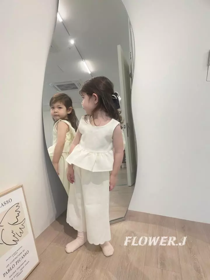 Flower J - Korean Children Fashion - #minifashionista - Embrodiery Pants - 9
