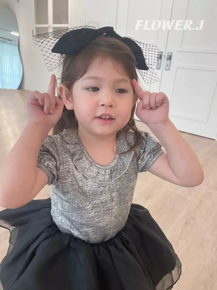 Flower J - Korean Children Fashion - #toddlerclothing - Matal Tee - 7