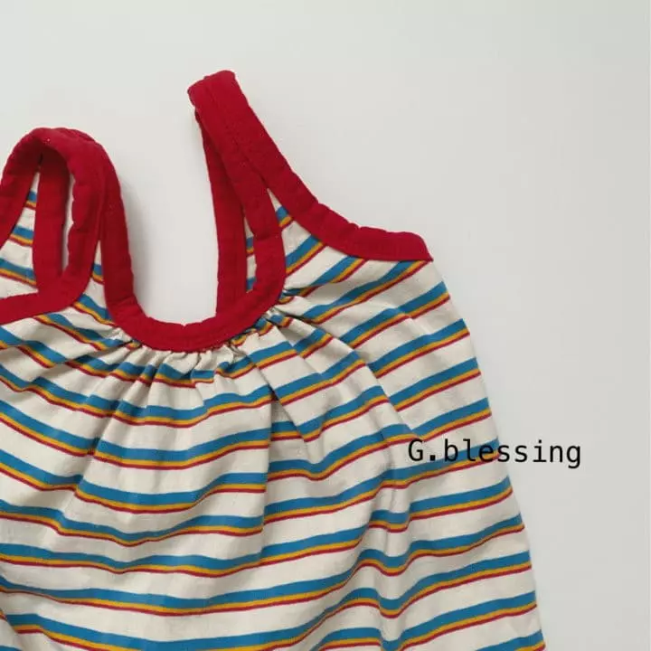 G Blessing - Korean Children Fashion - #fashionkids - Ping Pong One-piece - 4