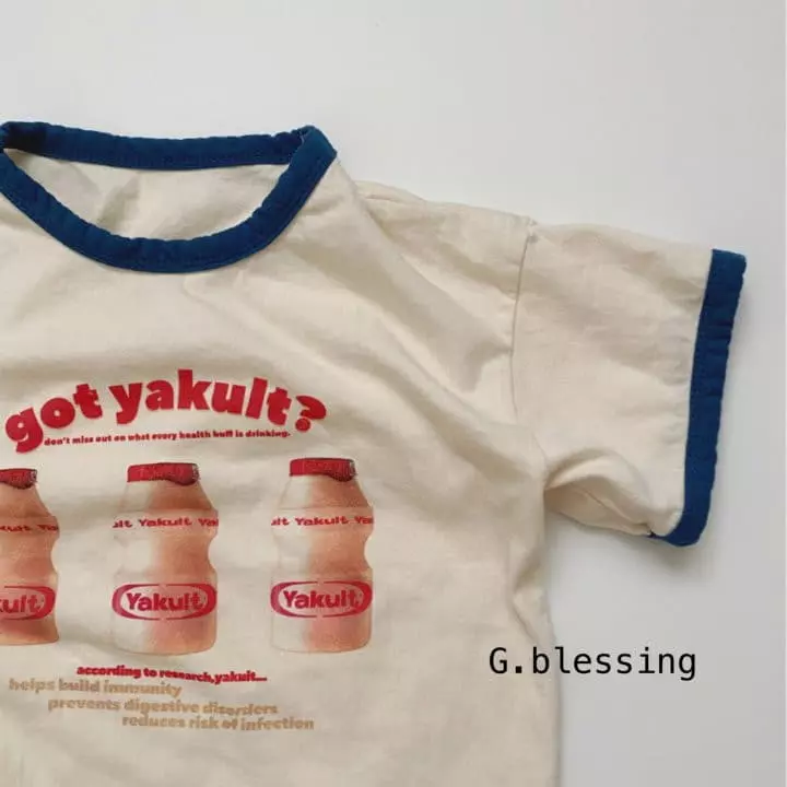 G Blessing - Korean Children Fashion - #kidsstore - Yogurt Tee - 3