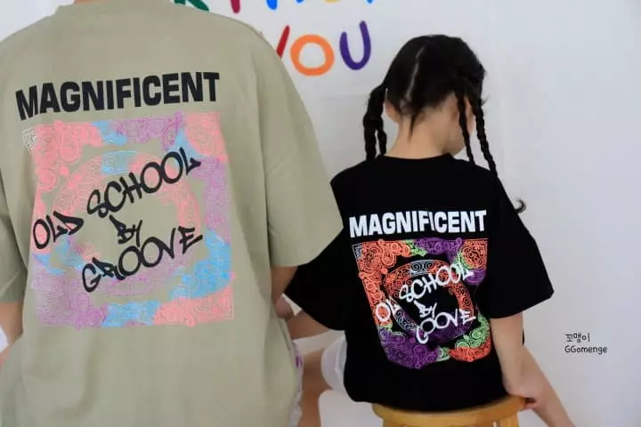 Ggomenge - Korean Children Fashion - #fashionkids - Old School Tee - 7