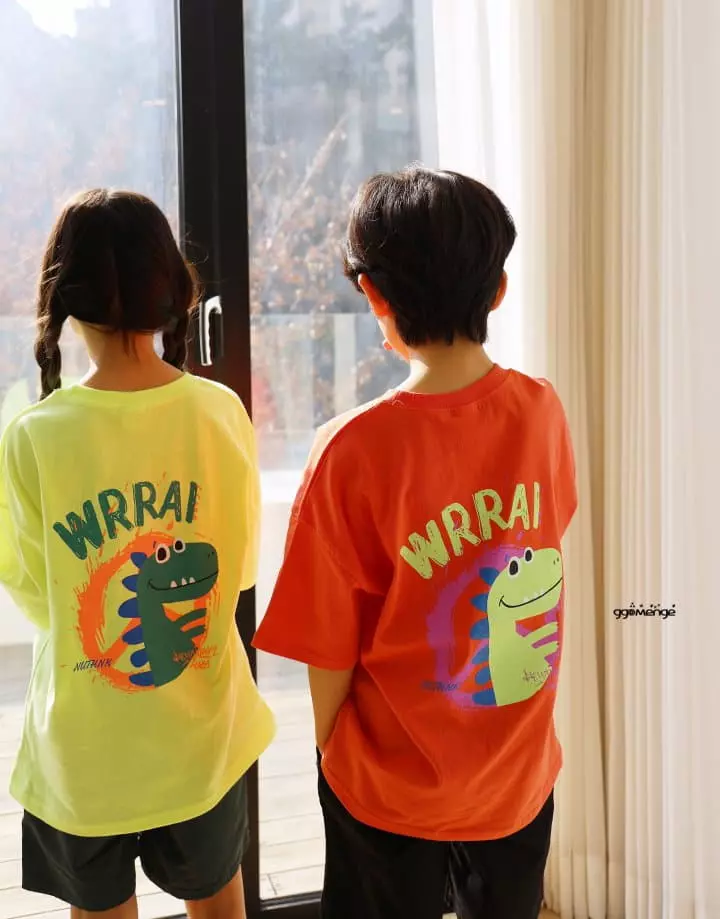 Ggomenge - Korean Children Fashion - #kidsshorts - Tirano Tee - 7