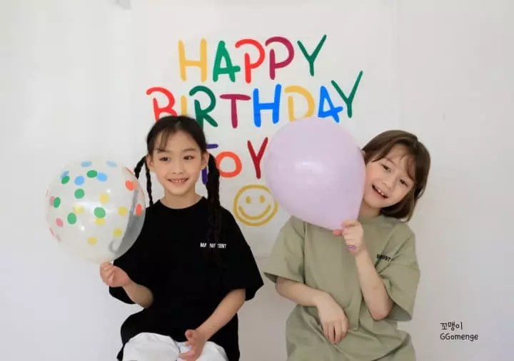 Ggomenge - Korean Children Fashion - #prettylittlegirls - Old School Tee