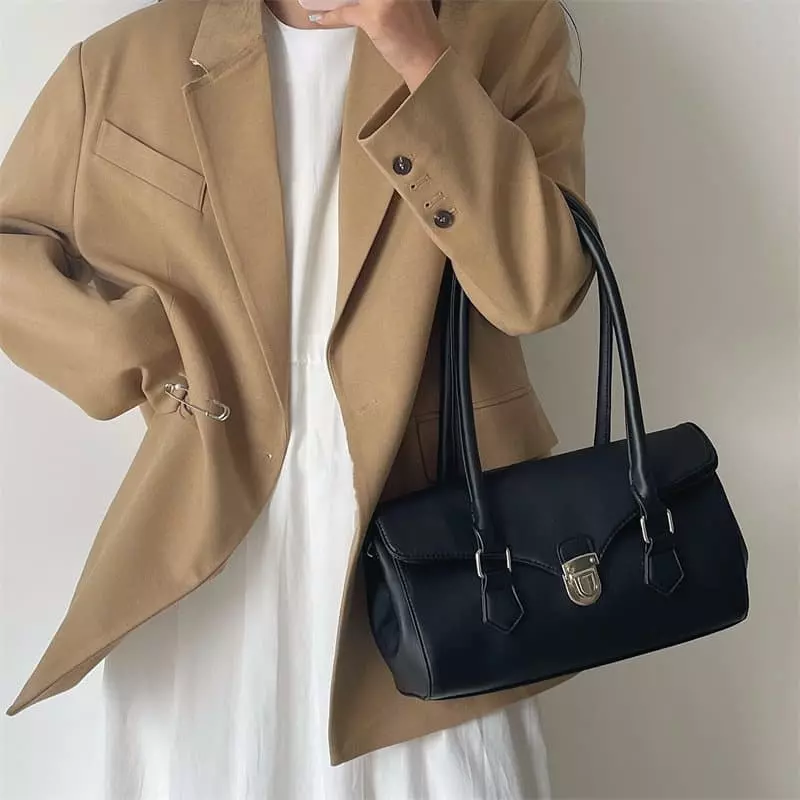 Golden Shoe - Korean Women Fashion - #momslook - 0142 Alsaid Bag