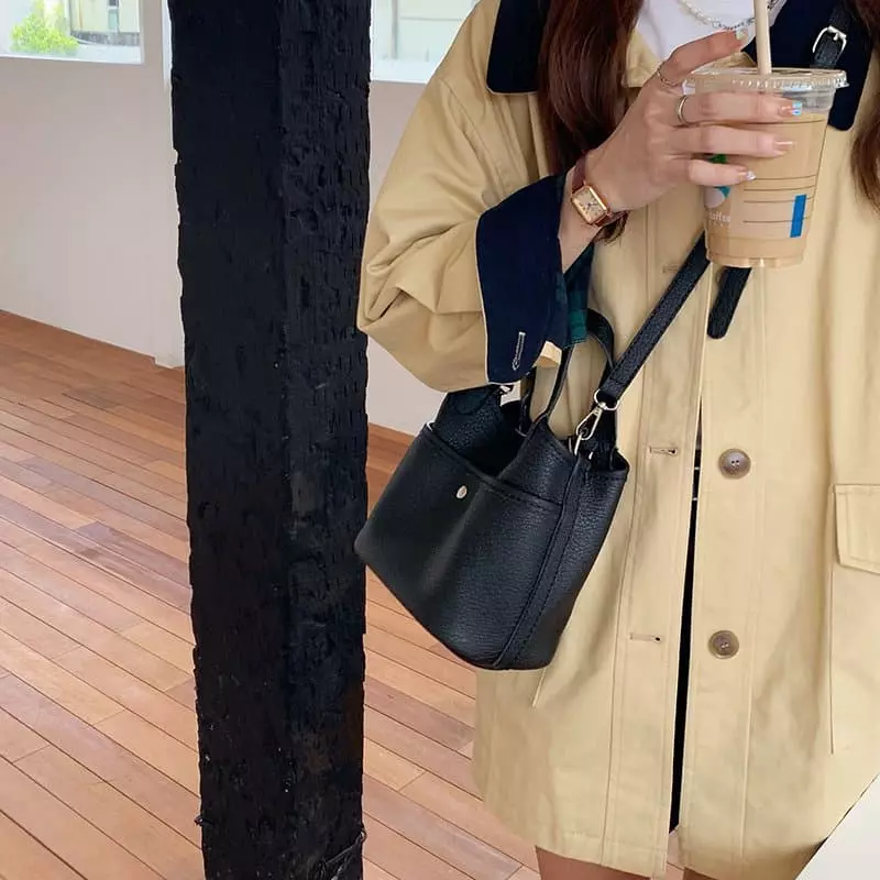 Golden Shoe - Korean Women Fashion - #momslook - 0147 Rainning Bag - 2
