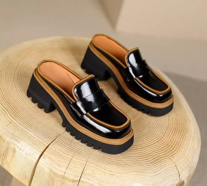 Golden Shoe - Korean Women Fashion - #momslook - dh5218 Slippers - 3