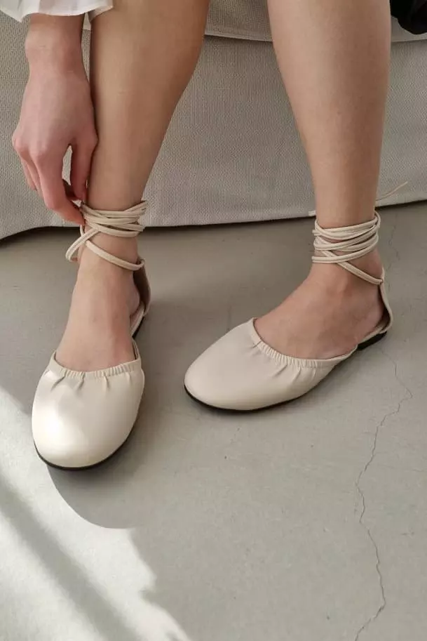 Golden Shoe - Korean Women Fashion - #momslook - ba311 Flats - 3