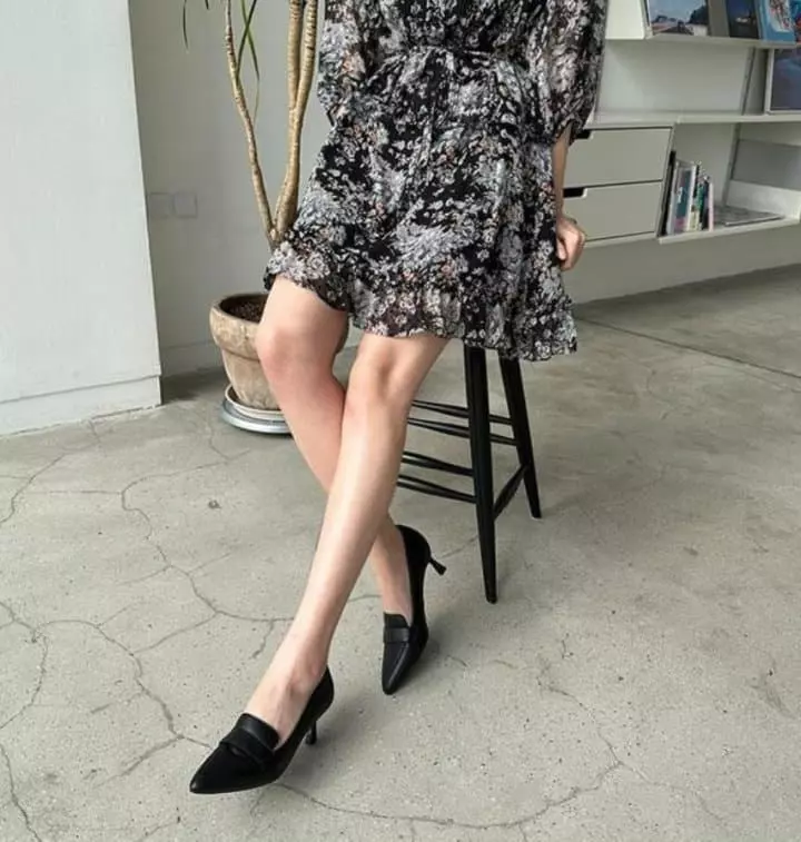 Golden Shoe - Korean Women Fashion - #momslook - min6011 Flats - 10