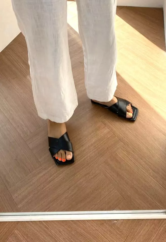 Golden Shoe - Korean Women Fashion - #momslook - bu3013 Slippers - 11