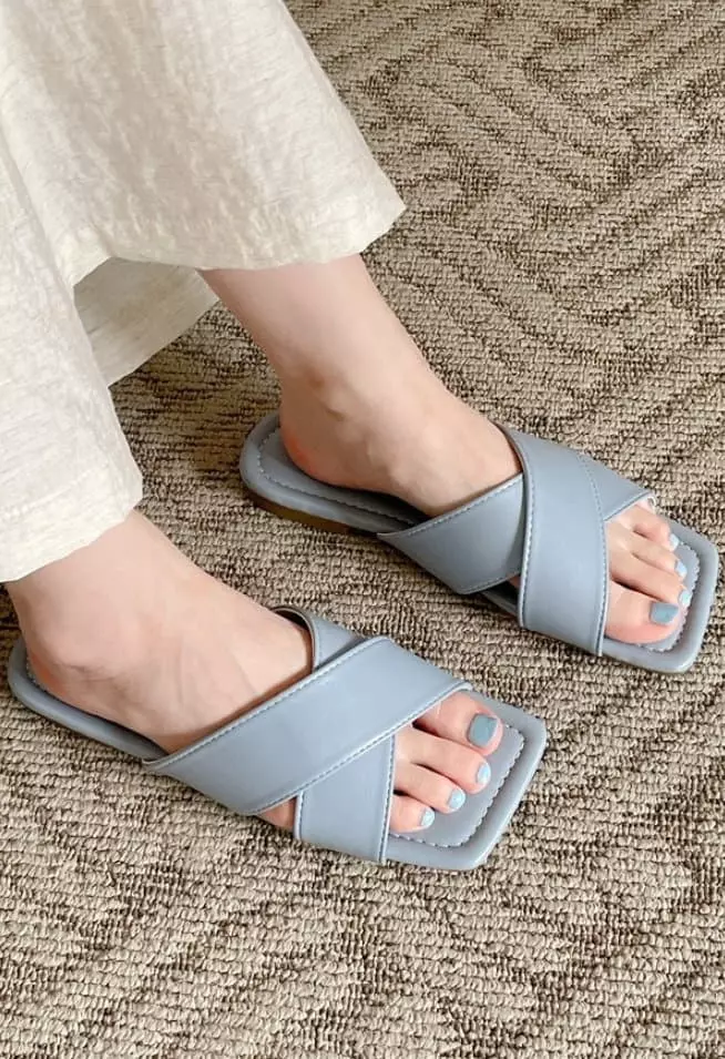 Golden Shoe - Korean Women Fashion - #momslook - bu3013 Slippers - 7