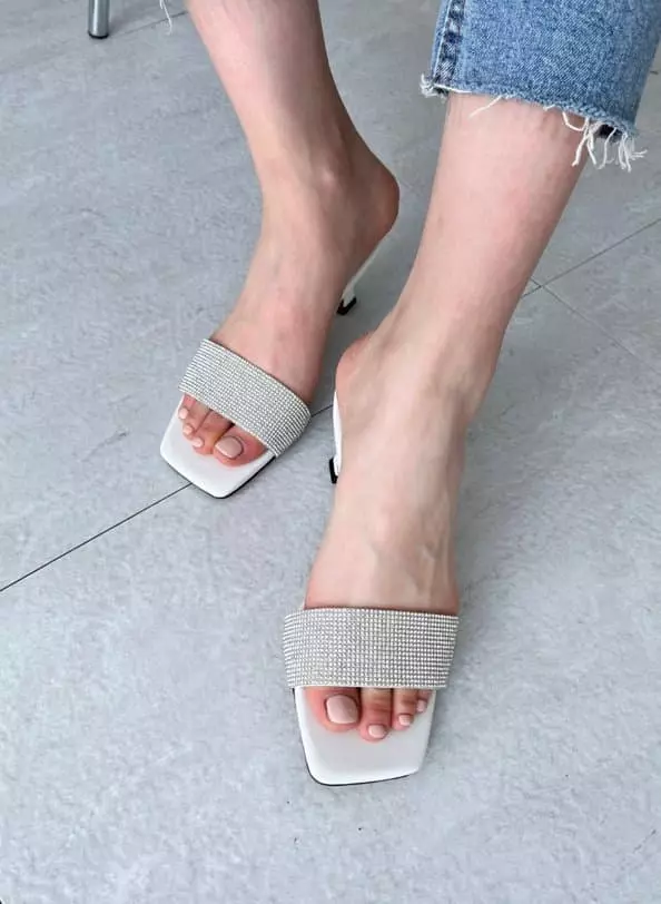 Golden Shoe - Korean Women Fashion - #pursuepretty - by003 Slippers - 3