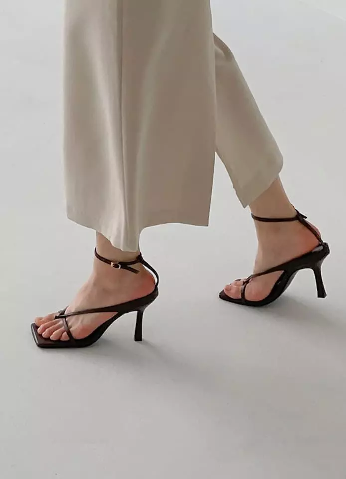 Golden Shoe - Korean Women Fashion - #pursuepretty - L0025 Slippers - 2