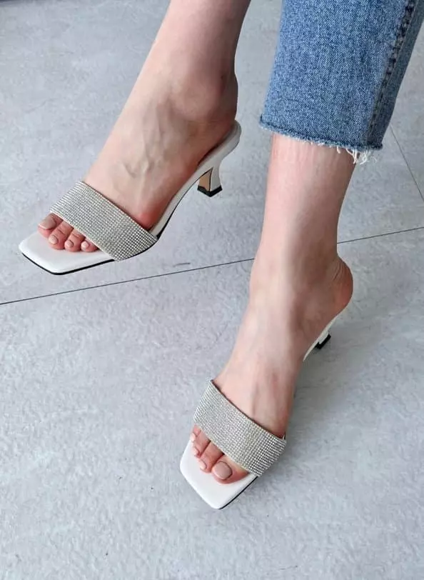 Golden Shoe - Korean Women Fashion - #pursuepretty - by003 Slippers - 4