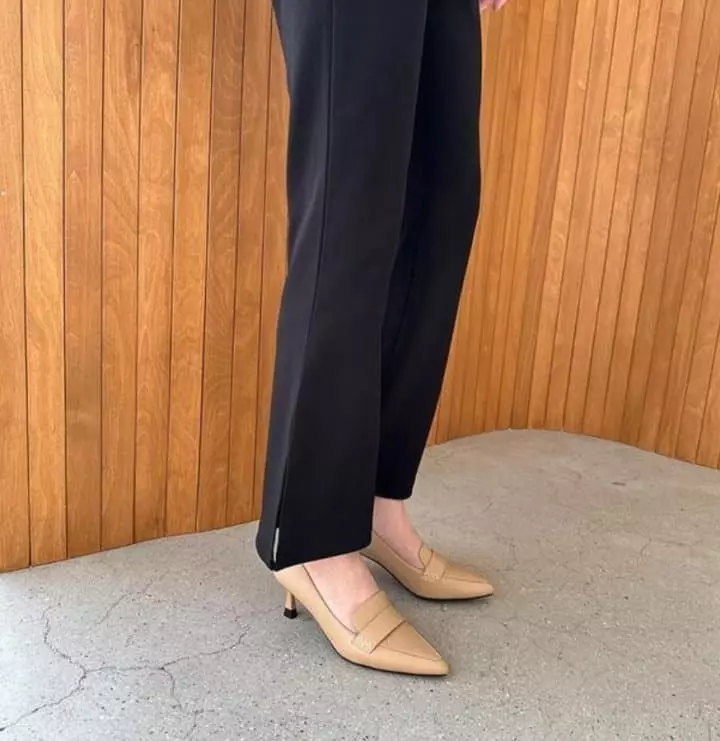 Golden Shoe - Korean Women Fashion - #restrostyle - min6011 Flats - 3