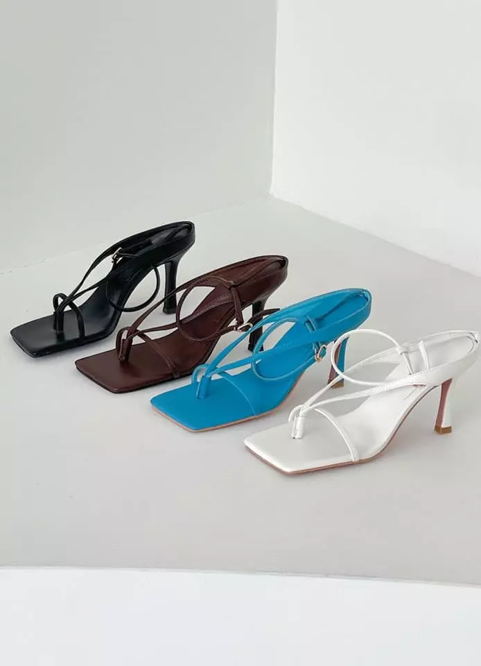 Golden Shoe - Korean Women Fashion - #restrostyle - L0025 Slippers - 3