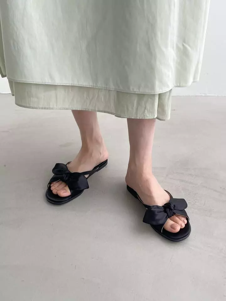 Golden Shoe - Korean Women Fashion - #romanticstyle - hb2018 Slippers - 3