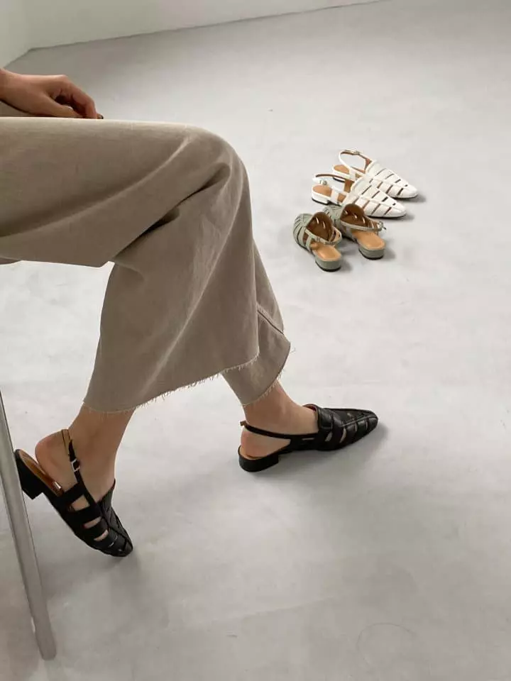 Golden Shoe - Korean Women Fashion - #romanticstyle - mt1116 Sandals - 3