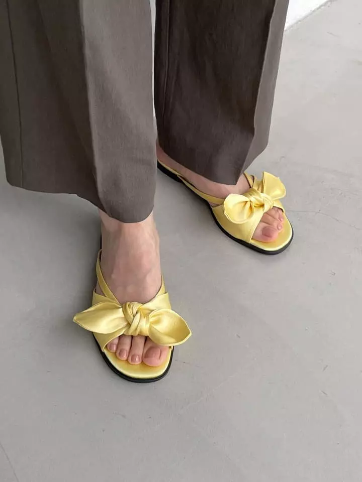 Golden Shoe - Korean Women Fashion - #romanticstyle - hb2018 Slippers - 4