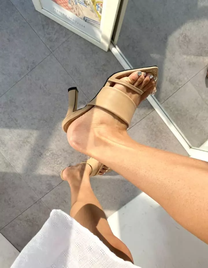 Golden Shoe - Korean Women Fashion - #shopsmall - bu1004 Sandals - 8