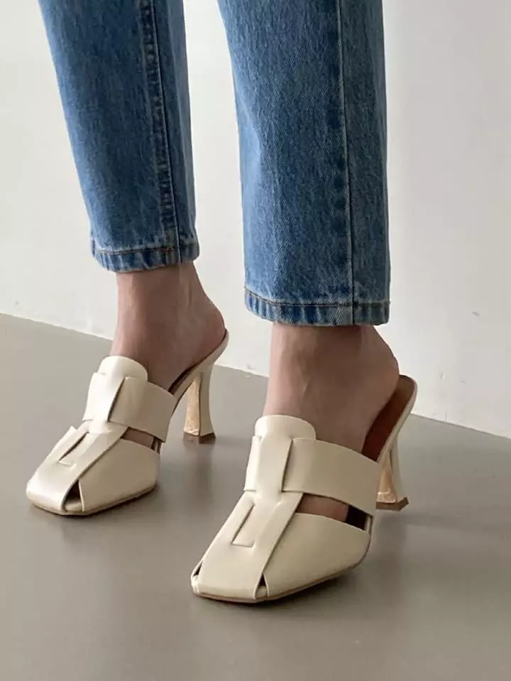 Golden Shoe - Korean Women Fashion - #thatsdarling - rm0703 Slippers - 2