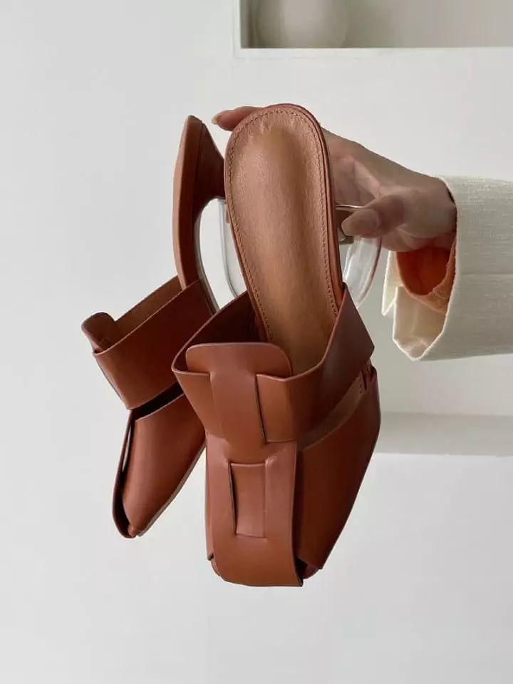 Golden Shoe - Korean Women Fashion - #thelittlethings - rm0703 Slippers - 3