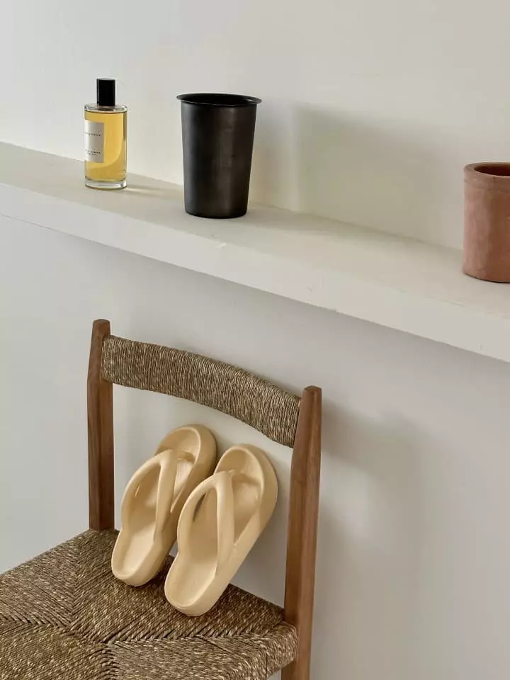 Golden Shoe - Korean Women Fashion - #vintageinspired - min1013 Slippers - 3