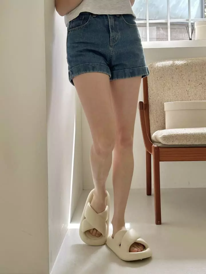 Golden Shoe - Korean Women Fashion - #vintageinspired - min1015 Slippers - 2
