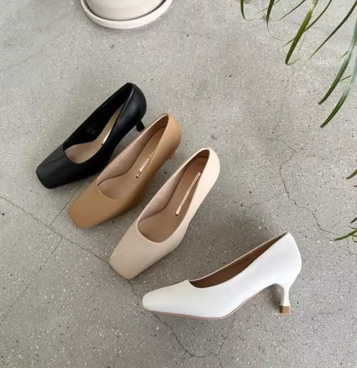 Golden Shoe - Korean Women Fashion - #vintageinspired - min6006 Flats