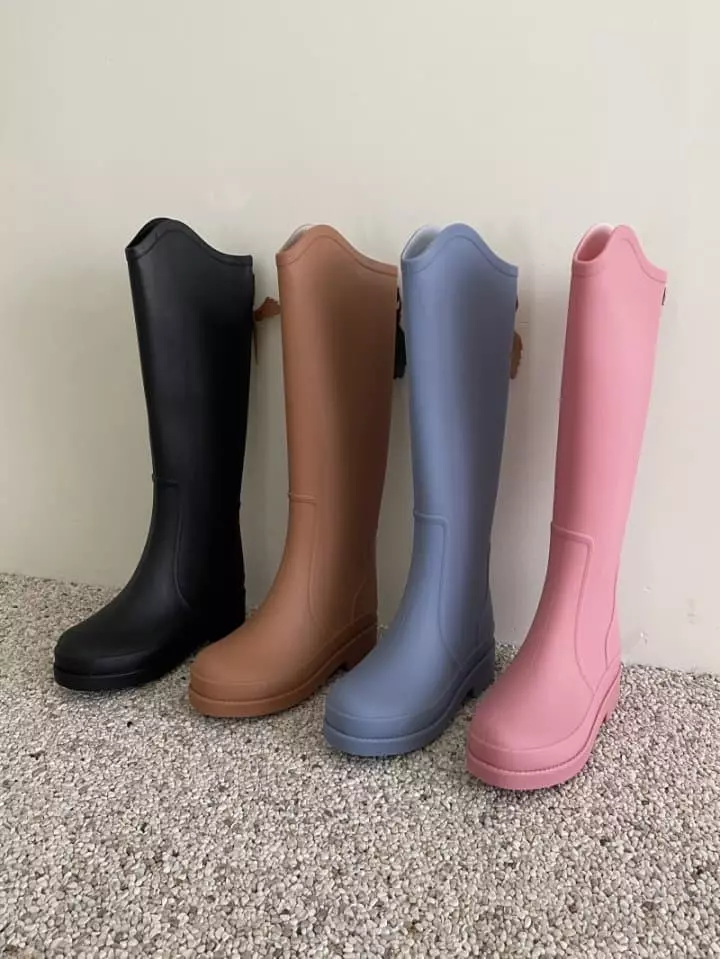 Golden Shoe - Korean Women Fashion - #womensfashion - rm0230 Rain Boots - 5