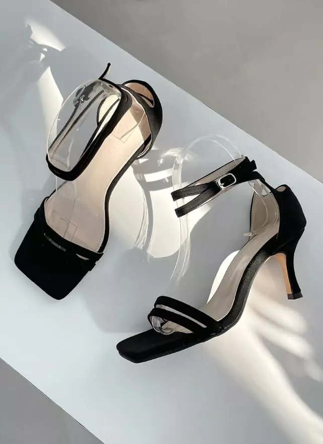Golden Shoe - Korean Women Fashion - #womensfashion - bu1082 High Heels Sandals - 2