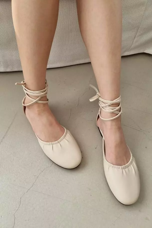 Golden Shoe - Korean Women Fashion - #womensfashion - ba311 Flats