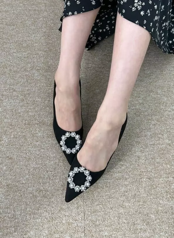 Golden Shoe - Korean Women Fashion - #womensfashion - bl8100 Flats - 3