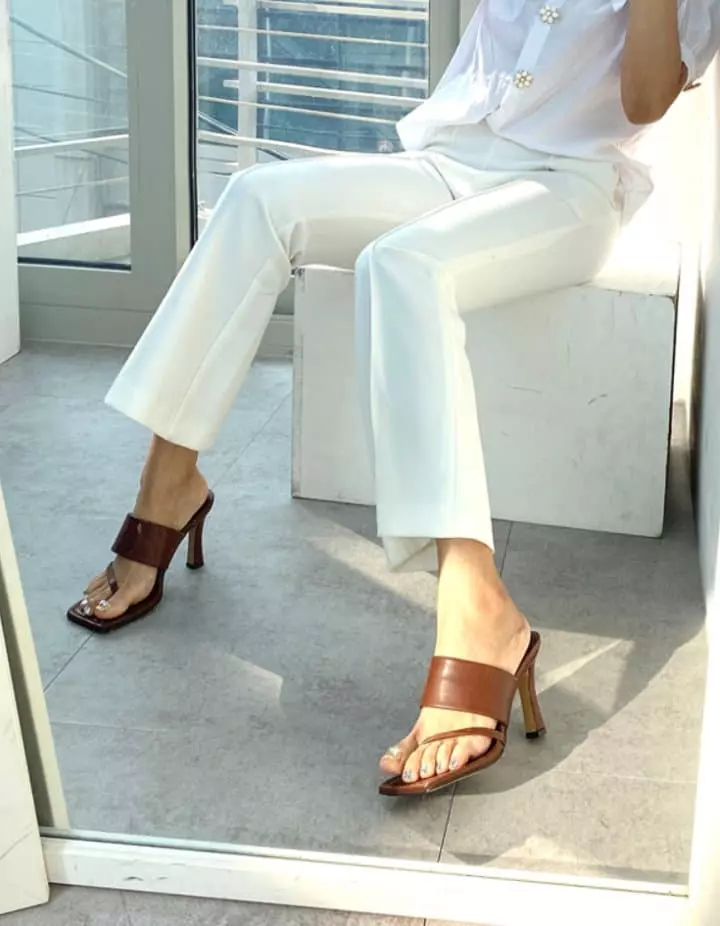 Golden Shoe - Korean Women Fashion - #womensfashion - bu1004 Sandals - 12