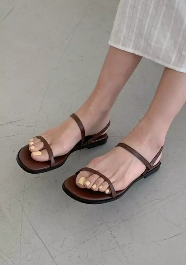 Golden Shoe - Korean Women Fashion - #womensfashion - b904 Sandals - 6