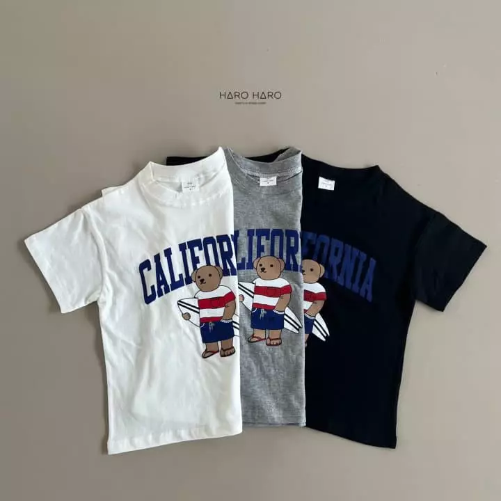 Haro Haro - Korean Children Fashion - #childofig - California Tee - 5