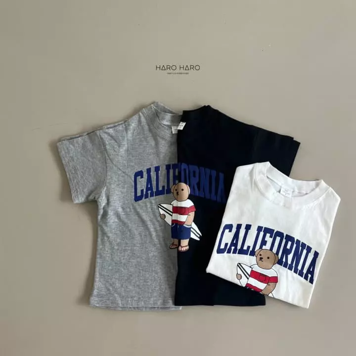 Haro Haro - Korean Children Fashion - #childofig - California Tee - 6