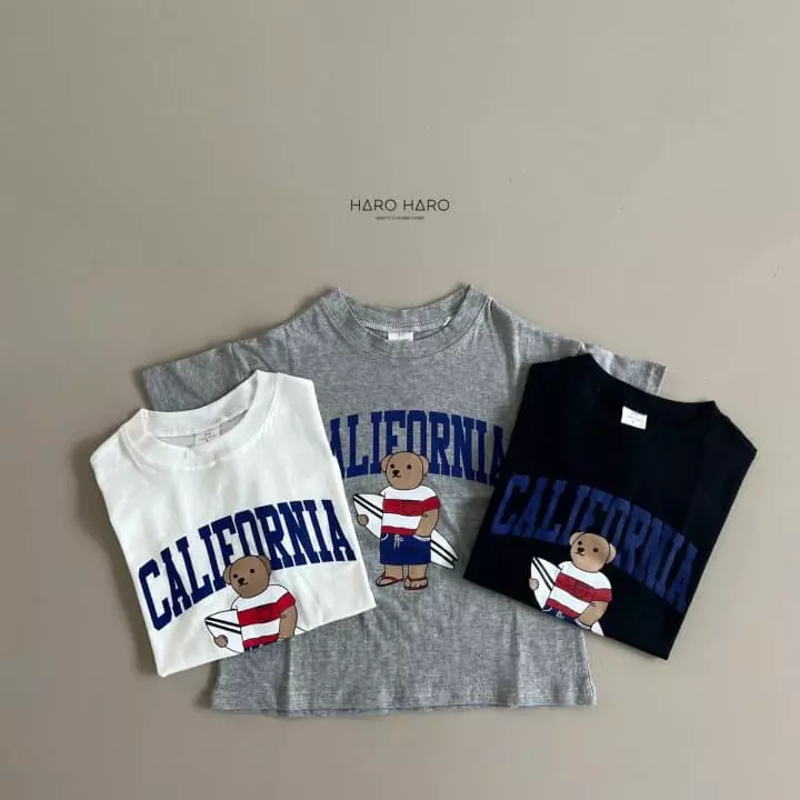 Haro Haro - Korean Children Fashion - #childrensboutique - California Tee - 7