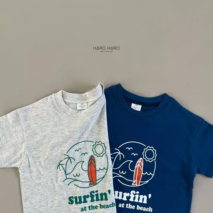 Haro Haro - Korean Children Fashion - #childrensboutique - Surfing Tee - 4