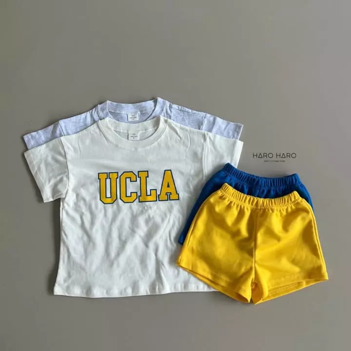 Haro Haro - Korean Children Fashion - #discoveringself - UCLA Top Bottom Set - 6