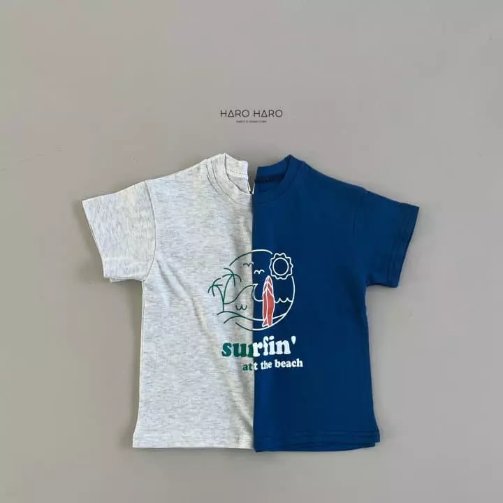 Haro Haro - Korean Children Fashion - #discoveringself - Surfing Tee - 5