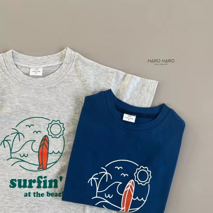 Haro Haro - Korean Children Fashion - #kidsshorts - Surfing Tee - 7