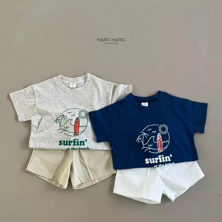 Haro Haro - Korean Children Fashion - #kidsstore - Surfing Tee - 8